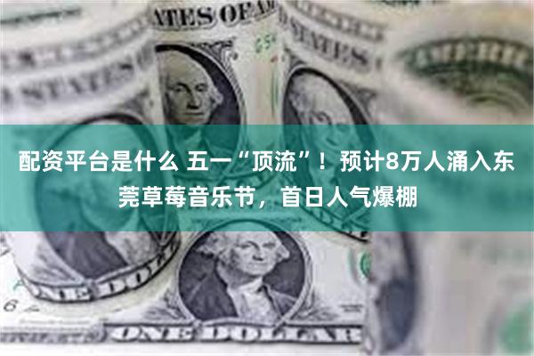 配资平台是什么 五一“顶流”！预计8万人涌入东莞草莓音乐节，首日人气爆棚