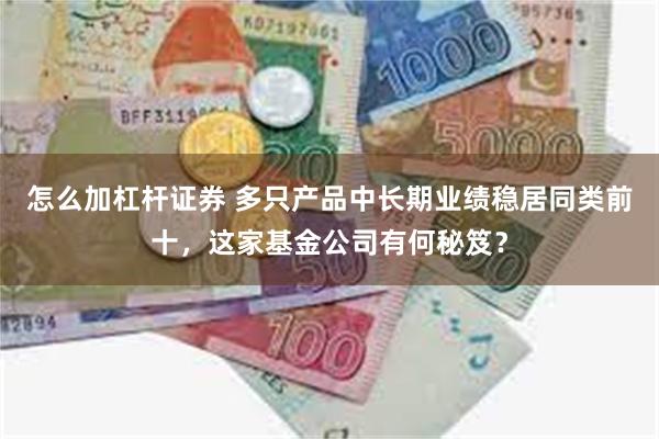 怎么加杠杆证券 多只产品中长期业绩稳居同类前十，这家基金公司有何秘笈？
