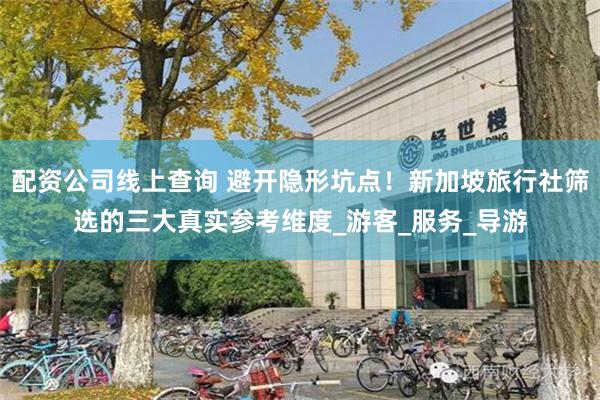 配资公司线上查询 避开隐形坑点！新加坡旅行社筛选的三大真实参考维度_游客_服务_导游